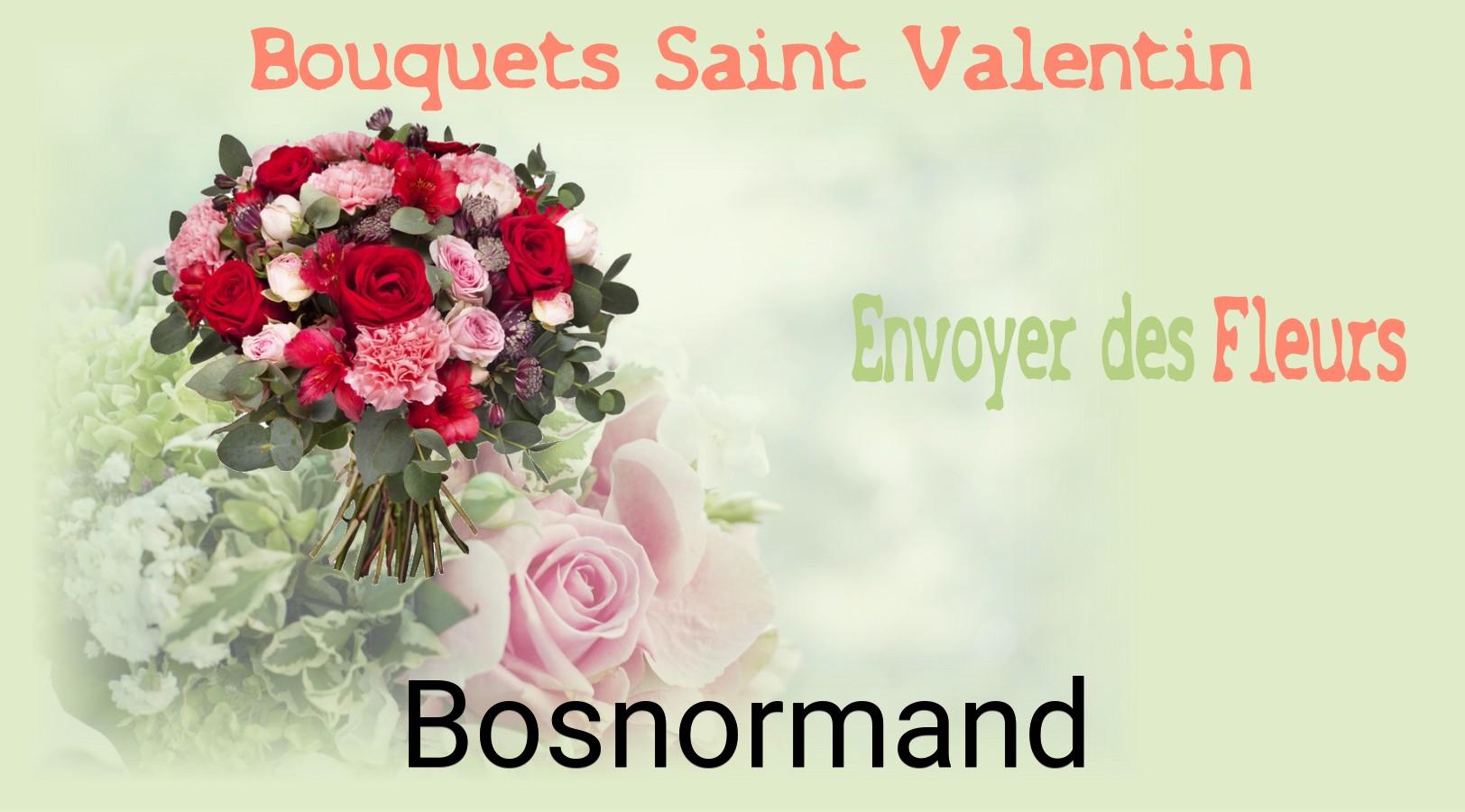 Roses de Saint-Valentin livrées à Bosnormand